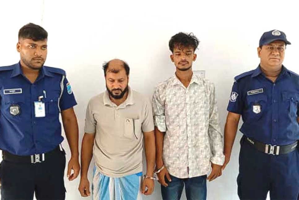 সদরপুরে পলাতক দুই আসামি গ্রেপ্তার