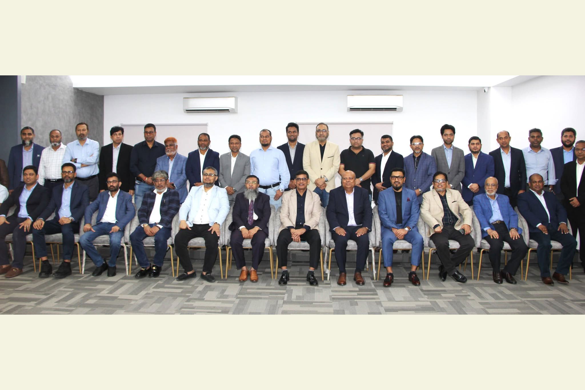 বিকেএমইএ’র সভাপতি মোহাম্মদ হাতেম, নির্বাহী সভাপতি ফজলে শামীম এহসান
