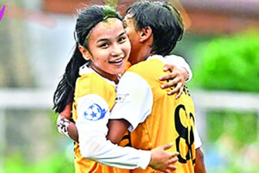 সাবিনাদের ২৮ গোলে জয়