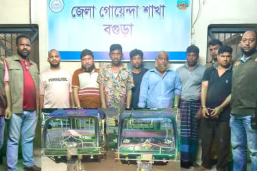 ডিবি পুলিশের অভিযানে ধরা পড়ল অটোরিকশা চোরচক্র