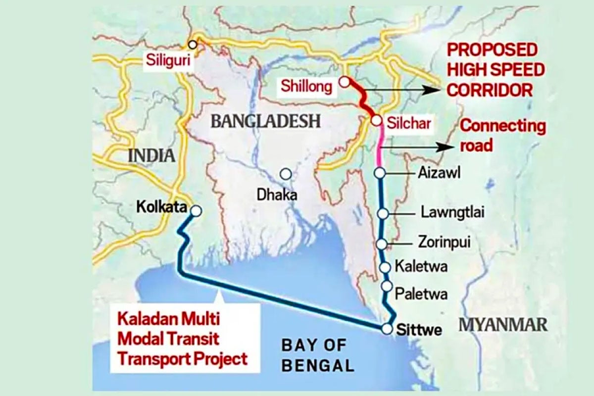 বাংলাদেশ এড়িয়ে সেভেন সিস্টার্সকে যুক্ত করতে নতুন প্রকল্প হাতে নিল ভারত
