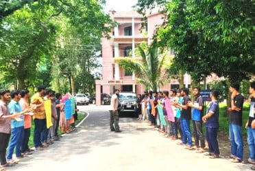 শাবিপ্রবিতে শিক্ষক নিয়োগে ‘অনিয়ম’, বিভাগে তালা