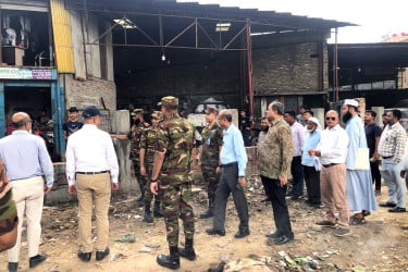 কুড়িল-পূর্বাচল পানি প্রকল্প ও টঙ্গী শিল্প এলাকা পরিদর্শনে রাজউক চেয়ারম্যান