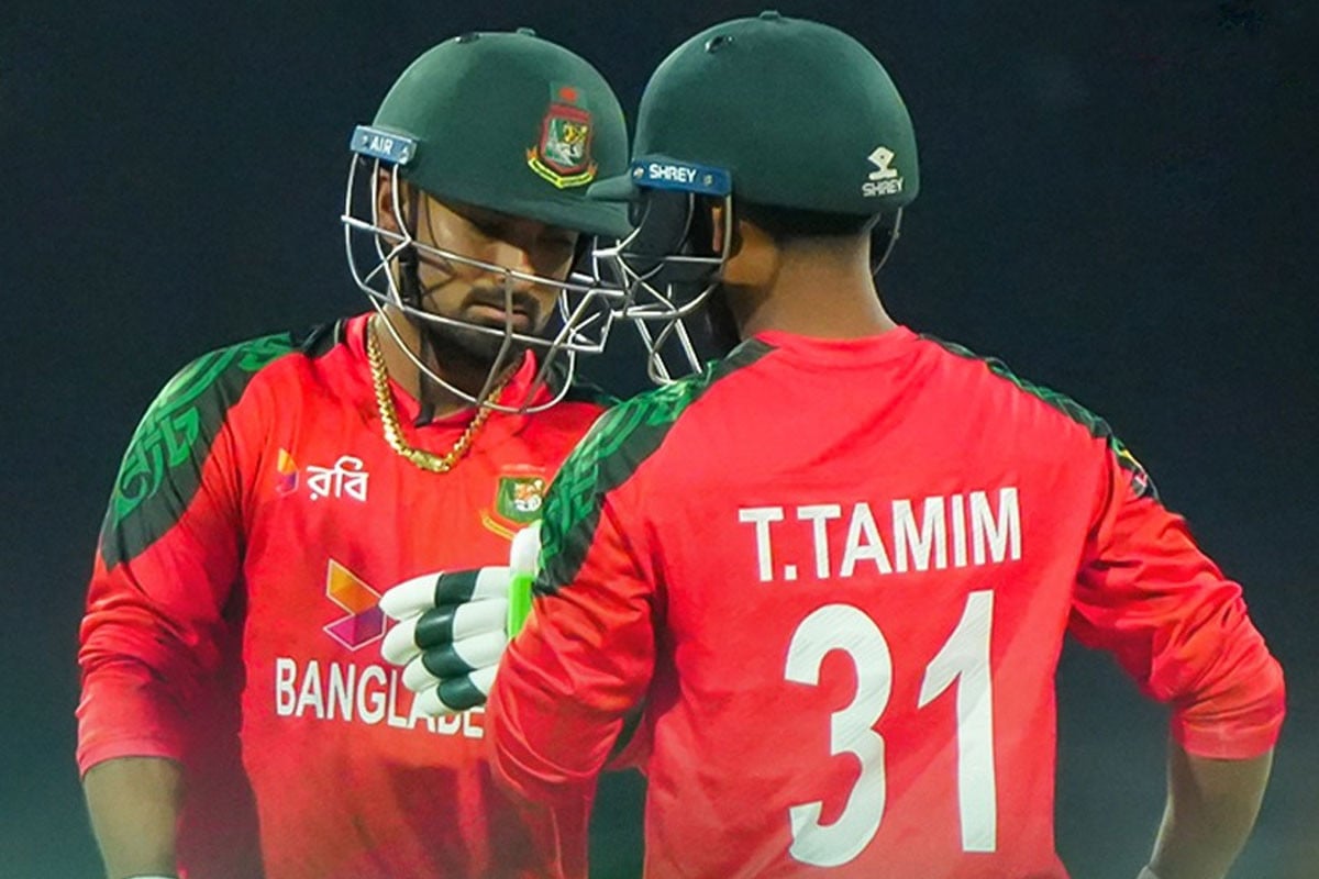 তামিম-হৃদয়ের ব্যাটে বাংলাদেশের রানের পাহাড়