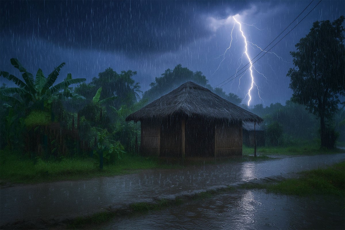টানা ৫ দিন বজ্রবৃষ্টির পূর্বাভাস দিল আবহাওয়া অফিস