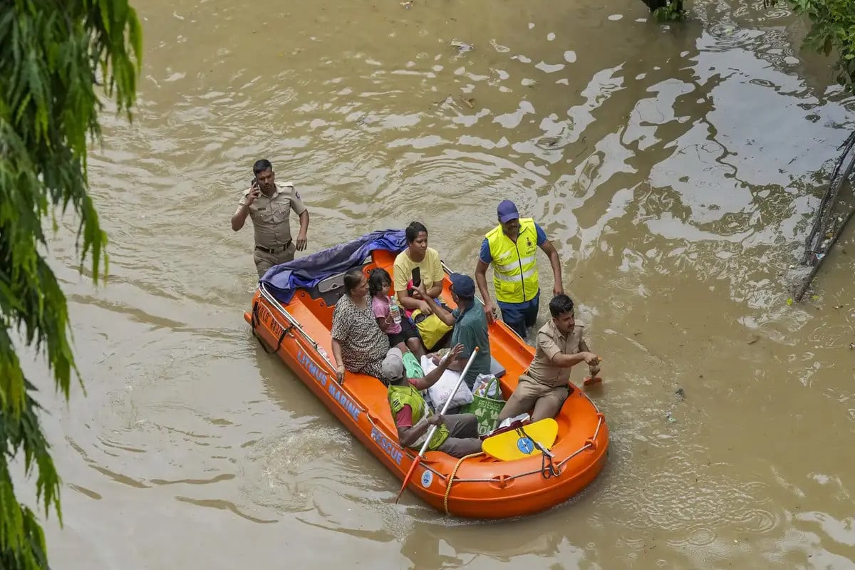 ভারী বৃষ্টি তলিয়ে গেছে ভারতের সিলিকন ভ্যালি