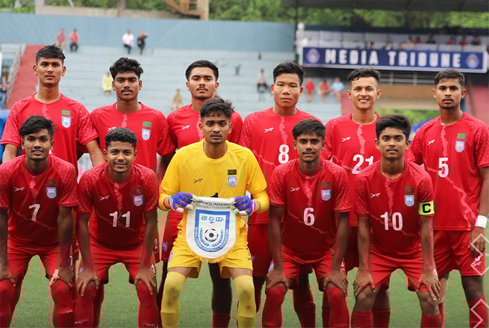 দ্বিতীয় যাত্রায় দেশে ফিরলো অনূর্ধ্ব-১৯ ফুটবল দল