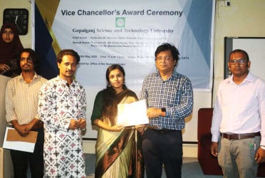 গোবিপ্রবিতে প্রথমবারের মতো ভাইস চ্যান্সেলর অ্যাওয়ার্ড পেলেন ৭১ শিক্ষার্থী