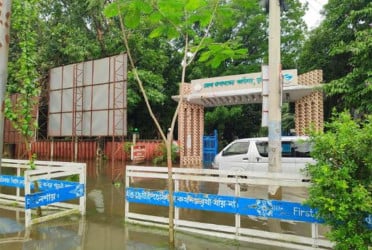 কুড়িগ্রামে ২৪ ঘণ্টায় ১০২ মিলিমিটার বৃষ্টিপাত রেকর্ড