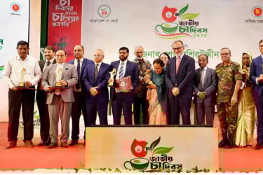 আট ক্যাটাগরিতে জাতীয় চা পুরস্কার প্রদান