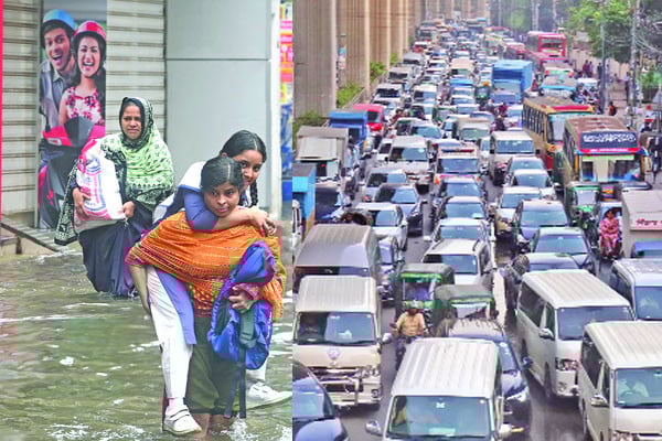 চরম ভোগান্তিতে রাজধানীবাসী