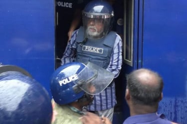 আওয়ামী লীগ নেতা শম্ভু জেল হাজতে