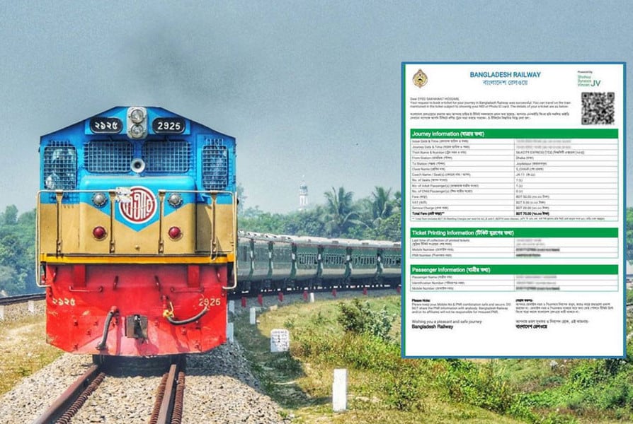 ঈদে ট্রেন যাত্রা: ২ জুনের টিকিট বিক্রি আজ