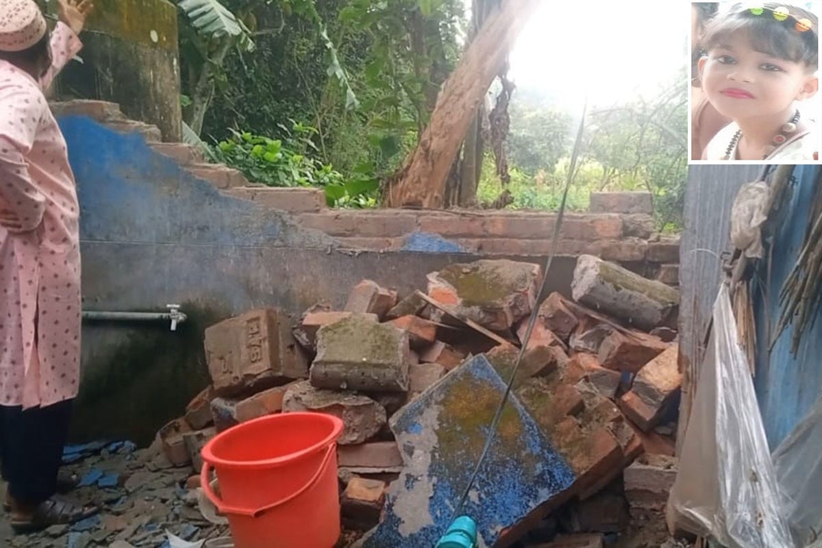 নাটোরে ঝড়ে দেয়ালচাপায় শিশুর মৃত্যু