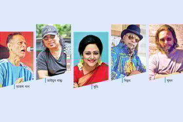 বাংলা সিনেমায় ব্যান্ড তারকাদের গান