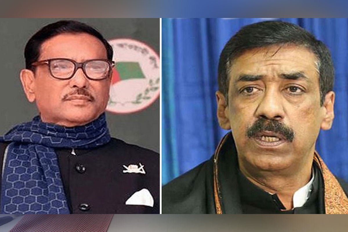 ওবায়দুল কাদের ও শামীম ওসমানের বিরুদ্ধে সিদ্ধিরগঞ্জে হত্যা মামলা