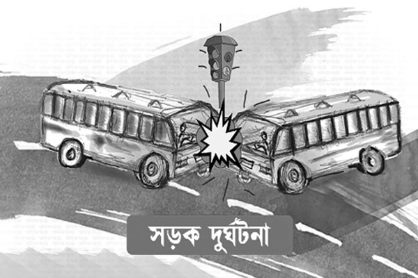 মায়ের চোখের সামনে ট্রাক চাপায় প্রাণ গেল শিশুর