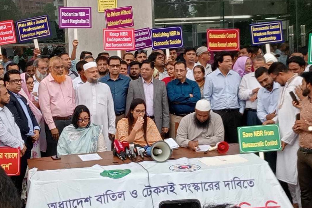 এনবিআরের আন্দোলন স্থগিত