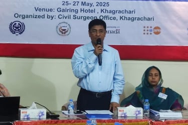 খাগড়াছড়িতে স্বাস্থ্য বিভাগের আয়োজনে তিন দিনব্যাপী কর্মশালা