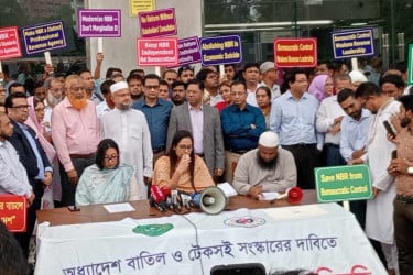 এনবিআরের আন্দোলন স্থগিত