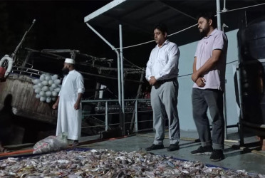 কলাপাড়ায় ২৭ জেলে আটক