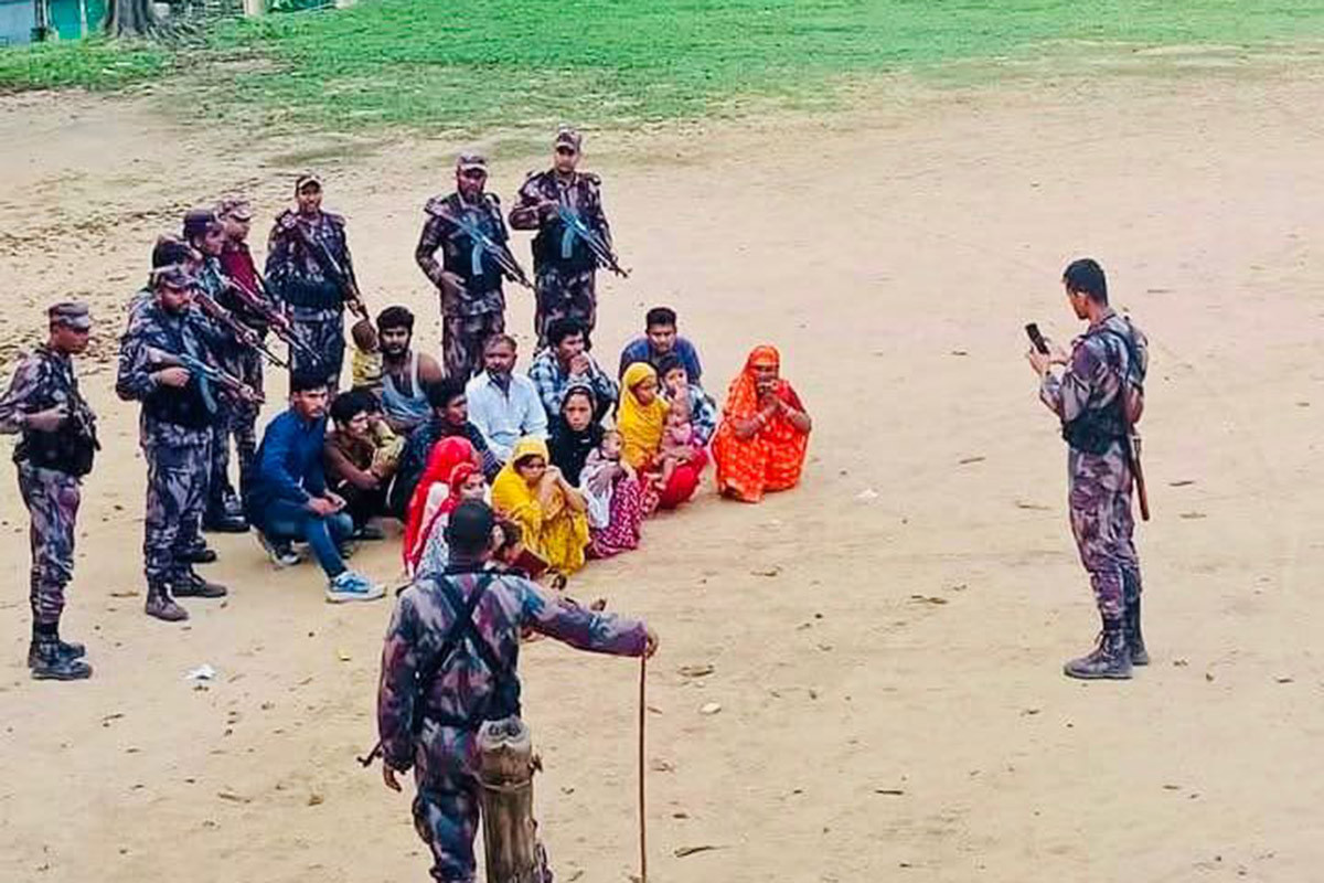 পানছড়িতে নতুন করে ১৪ জনকে পুশইন