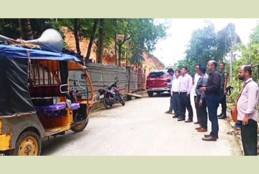 খাগড়াছড়িতে পাহাড় ধসের আশঙ্কায় সচেতনতামূলক মাইকিং