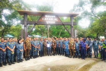 করমজল পরিদর্শনে ৮ দেশের ৭ পদস্থ কর্মকর্তা