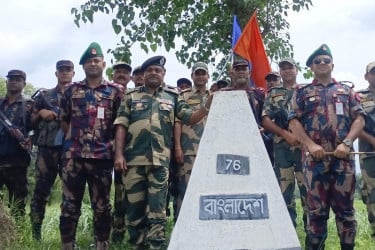 সীমান্তে পুশইন ইস্যুতে বিজিবির কড়া প্রতিবাদ