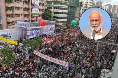 দ্রুত নির্বাচনের সুনির্দিষ্ট রোডম্যাপ দিতে হবে : মঈন খান