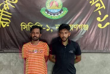 মাদক-অস্ত্রসহ কিশোর গ্যাংয়ের ২ সদস্য গ্রেফতার