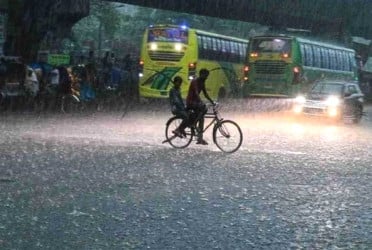 টানা দু’দিন ৬ বিভাগে অতি ভারী বর্ষণের আভাস