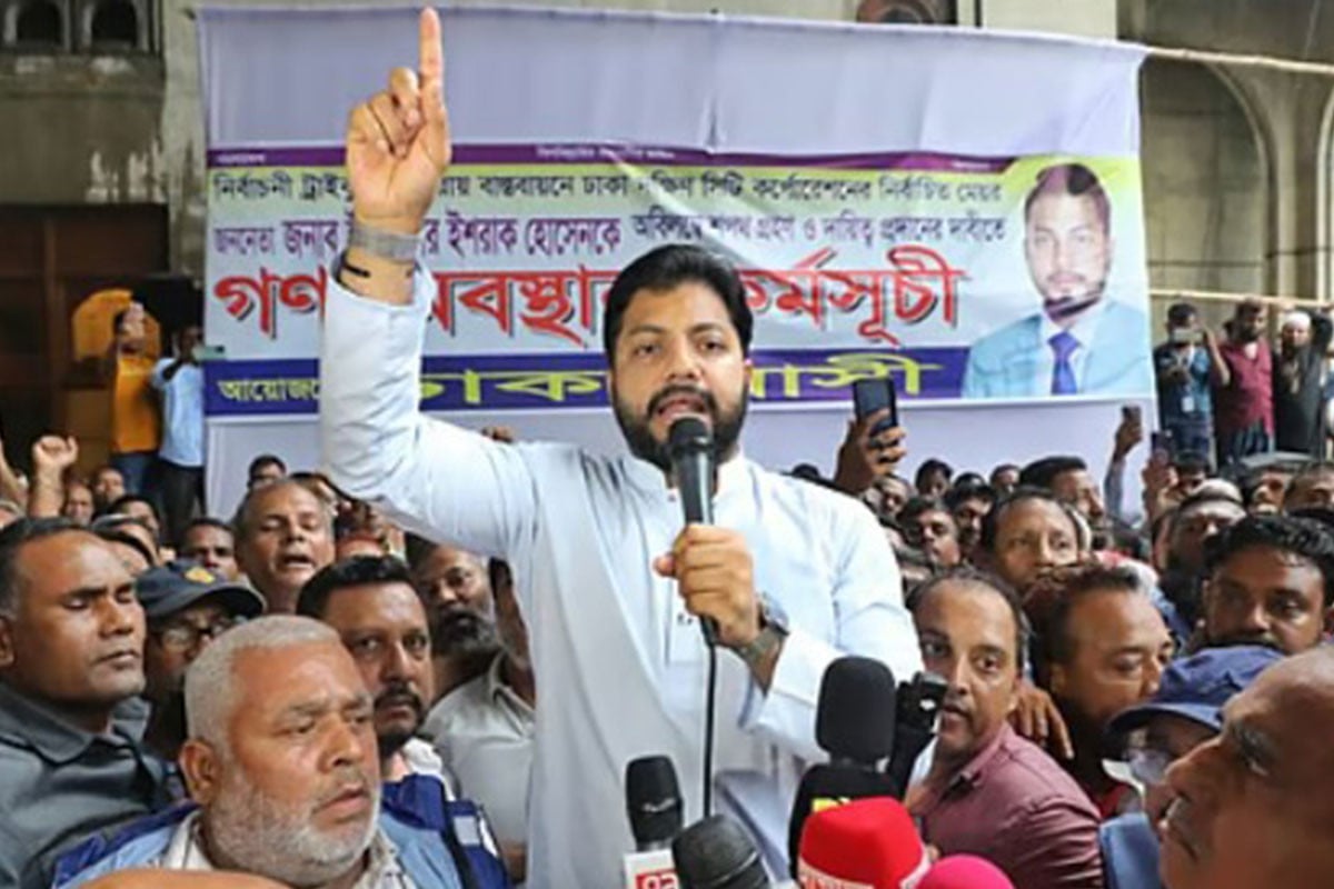 অবিলম্বে শপথ না পড়ালে আন্দোলন আরও বেগবান হবে: ইশরাক