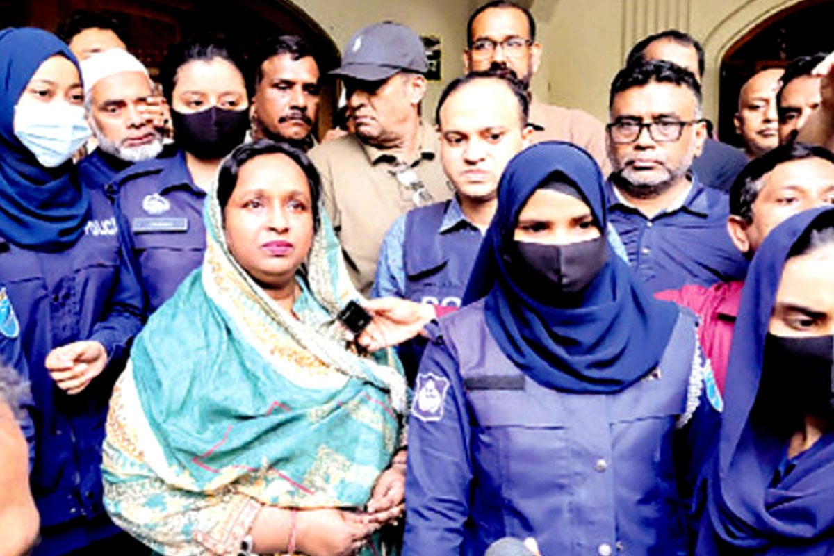 রিমান্ড শেষে কারাগারে আইভী