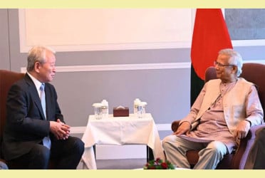 জাইকাকে মহেশখালী-মাতারবাড়ি সমন্বিত উন্নয়নে সহযোগিতা জোরদারের আহ্বান প্রধান উপদেষ্টার