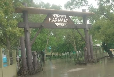 ৬ ফুট উচ্চতার জলোচ্ছ্বাসে তলিয়ে গেছে সুন্দরবন, মৃত হরিণ উদ্ধার