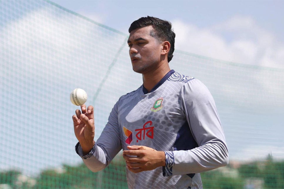 টেইটকে নিয়ে আশাবাদী তাসকিন