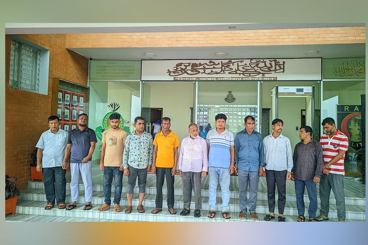 গরুর হাটে অজ্ঞান পার্টির ছক, র‌্যাবের জালে ১১