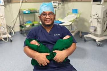 চট্টগ্রামে জোড়া লাগানো যমজ শিশুর সফল অস্ত্রোপচার
