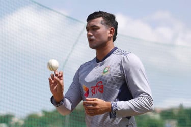 টেইটকে নিয়ে আশাবাদী তাসকিন