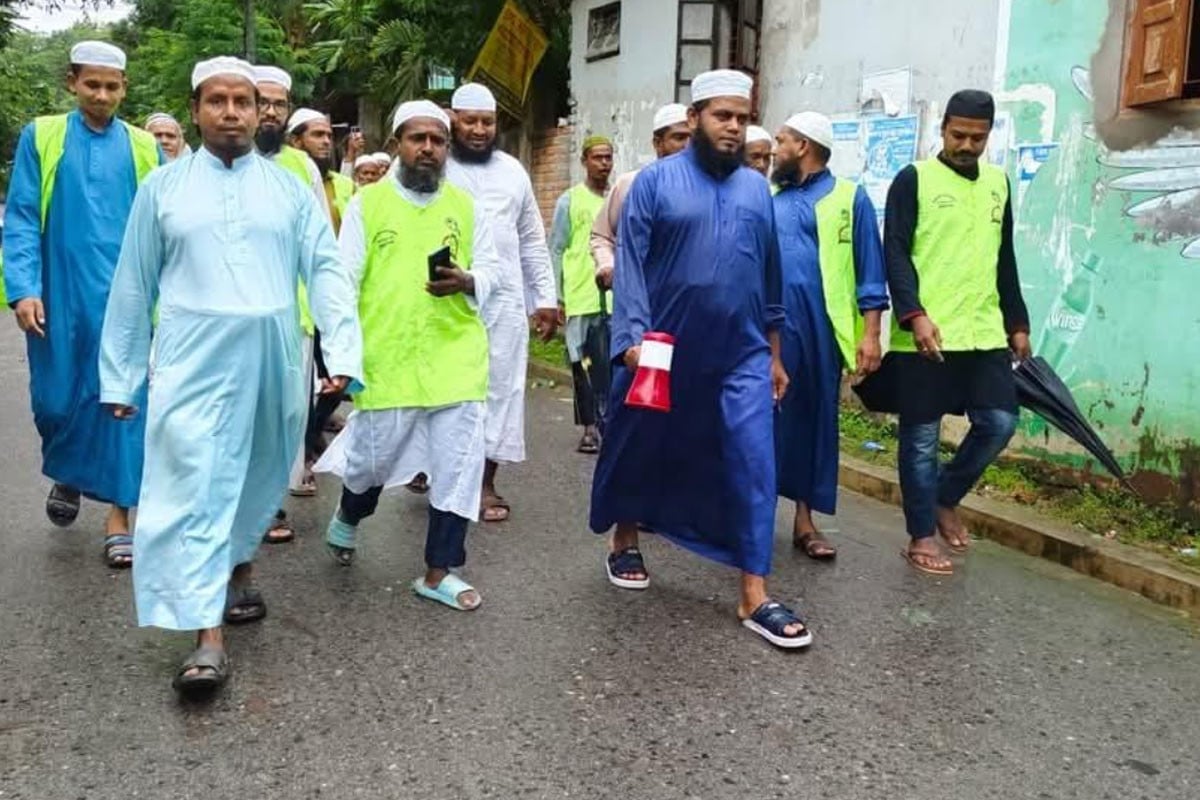খাগড়াছড়িতে দুর্যোগে সচেতনতায় ইসলামী আন্দোলন