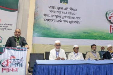 জামায়াত একটি সুষ্ঠু নির্বাচন চায় : মুহাম্মদ তাহের