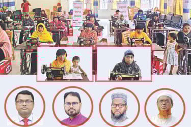 বসুন্ধরা গ্রুপের উদ্যোগ: উপকূলীয় দরিদ্র নারীদের প্রশিক্ষণ ও সেলাই মেশিন প্রদান
