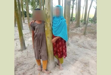 নাসিরনগরে স্রোতে ভেসে যাওয়া দুই বোনের মৃত্যু