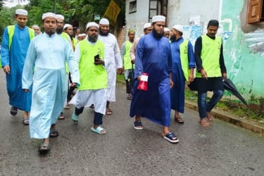 খাগড়াছড়িতে দুর্যোগে সচেতনতায় ইসলামী আন্দোলন