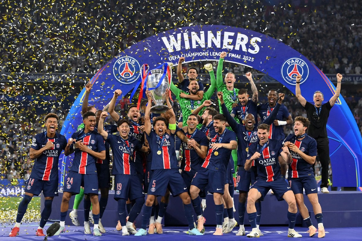 ইন্টার মিলানকে গুঁড়িয়ে চ্যাম্পিয়ন্স লিগ জিতল পিএসজি