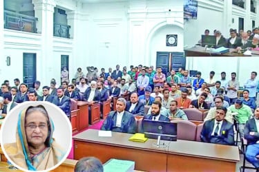 সরাসরি সম্প্রচার করে শুরু হাসিনার আনুষ্ঠানিক বিচার