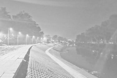 সোলার লাইটে নান্দনিক করতোয়ার তীর