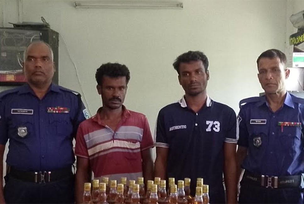 গাইবান্ধায় দুই মাদক কারবারি গ্রেফতার
