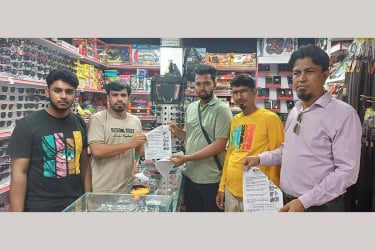 কোরবানির পশুর বর্জ্য অপসারণ নিশ্চিতে বসুন্ধরা শুভসংঘের মাইকিং